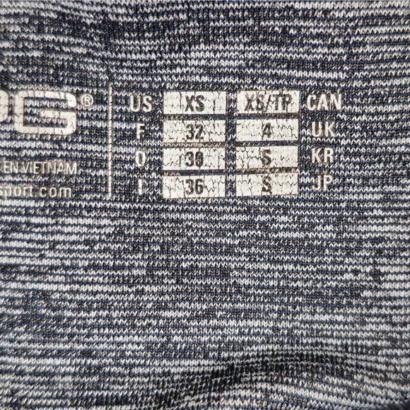 MPG Leggings Womens Size XS Navy Blue Hidden Pocket - Picture 9 of 15